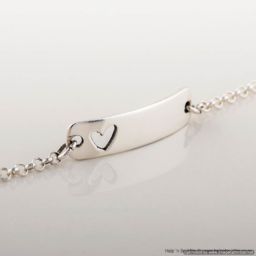Heart Cut-out Bracelet