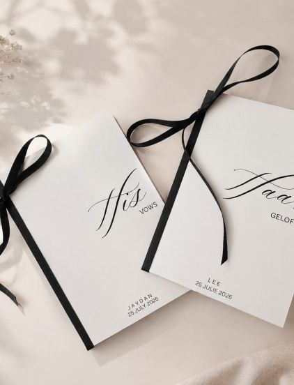 VOW BOOKLETS